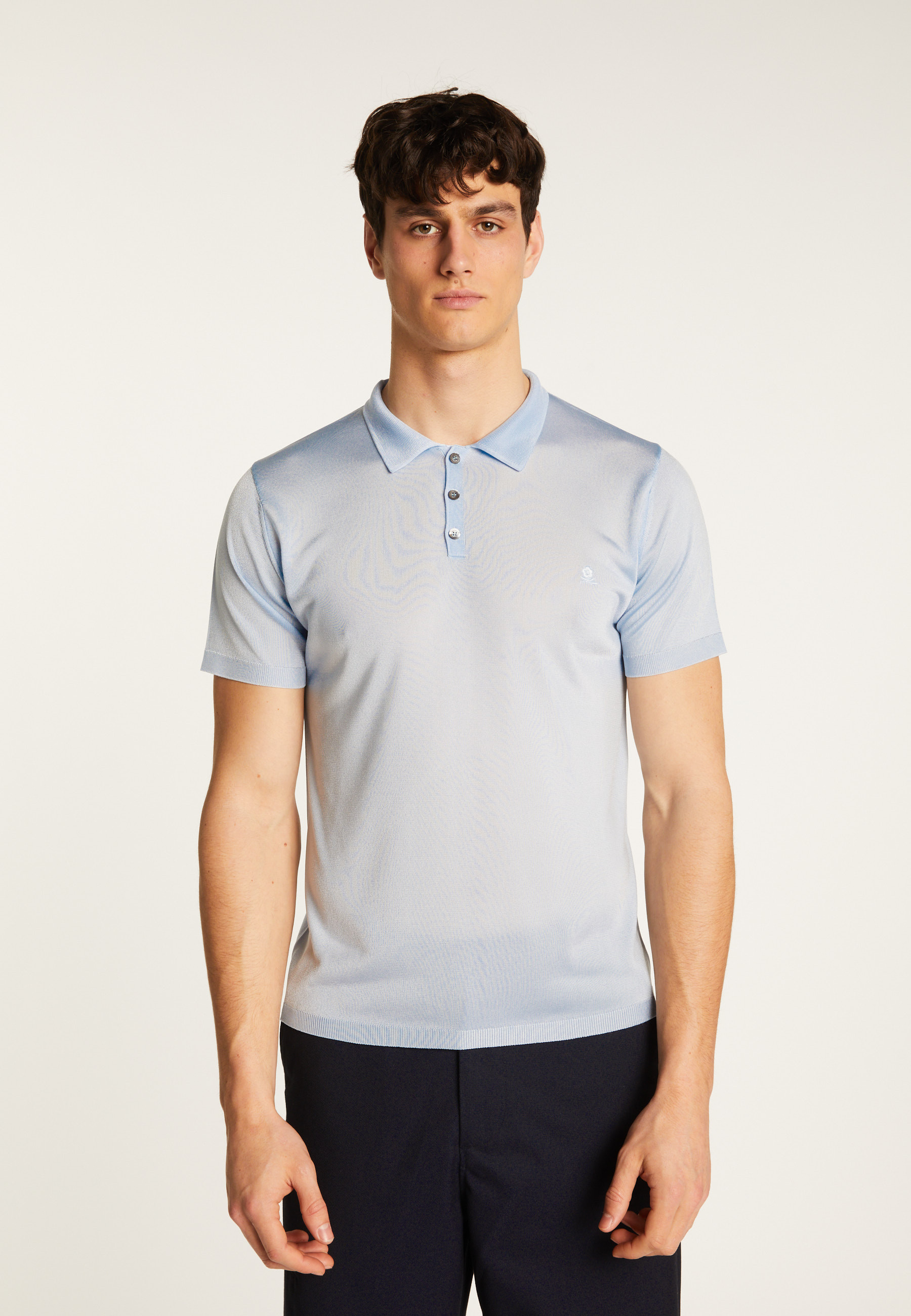 Polo in light thread - Babar