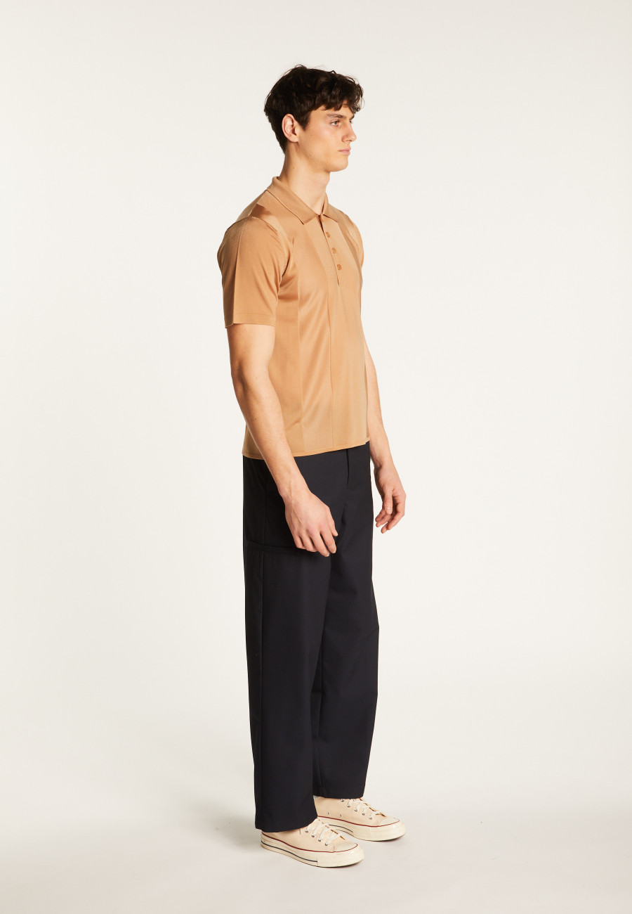 Camisa polo em fio leve - Milão