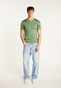 Polo in light thread - Babar