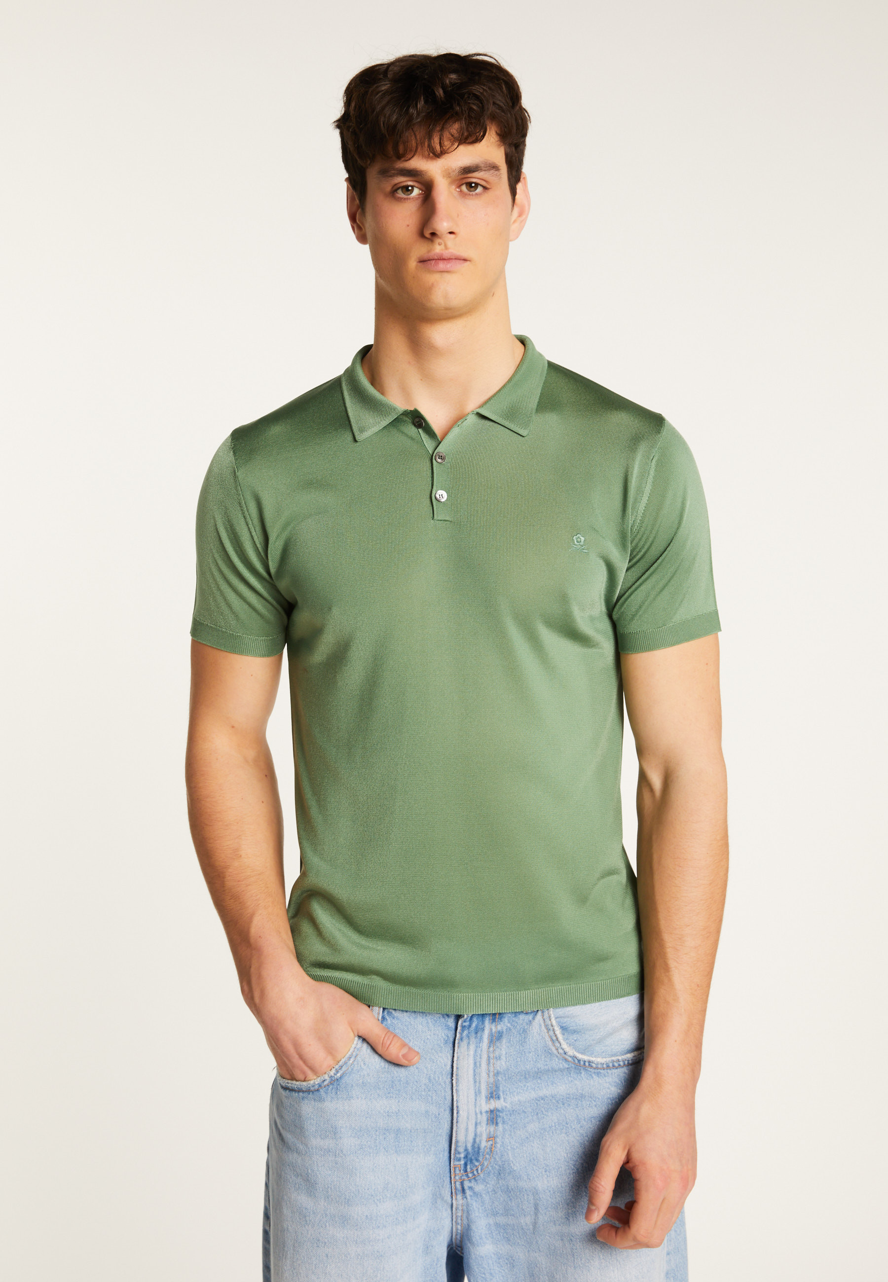 Polo in light thread - Babar