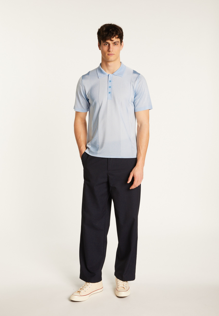 Camisa polo em fio leve - Milão