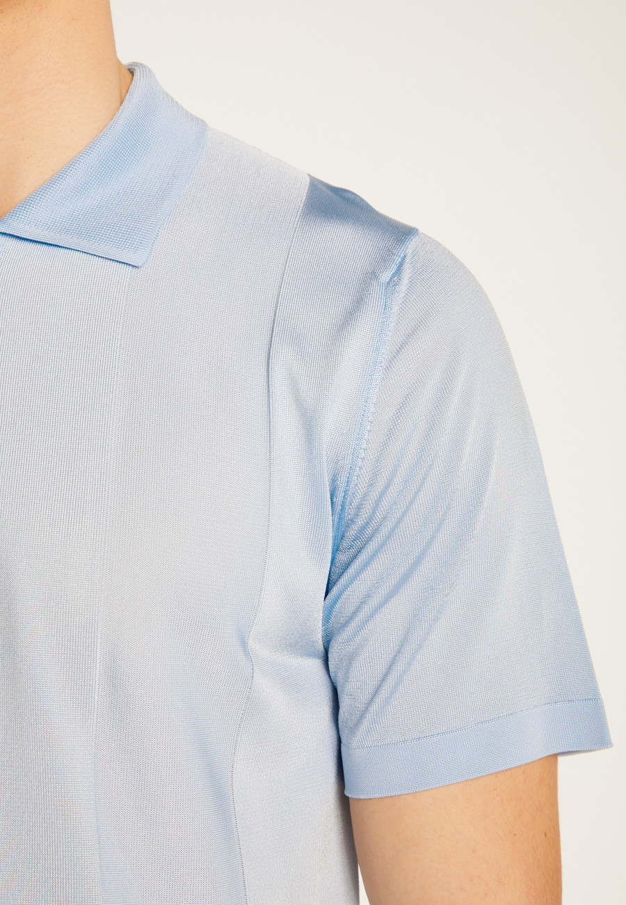 Camisa polo em fio leve - Milão