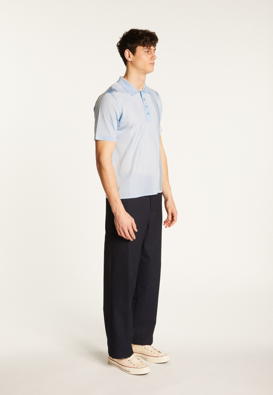 Camisa polo em fio leve - Milão