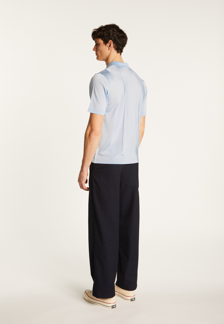 Camisa polo em fio leve - Milão