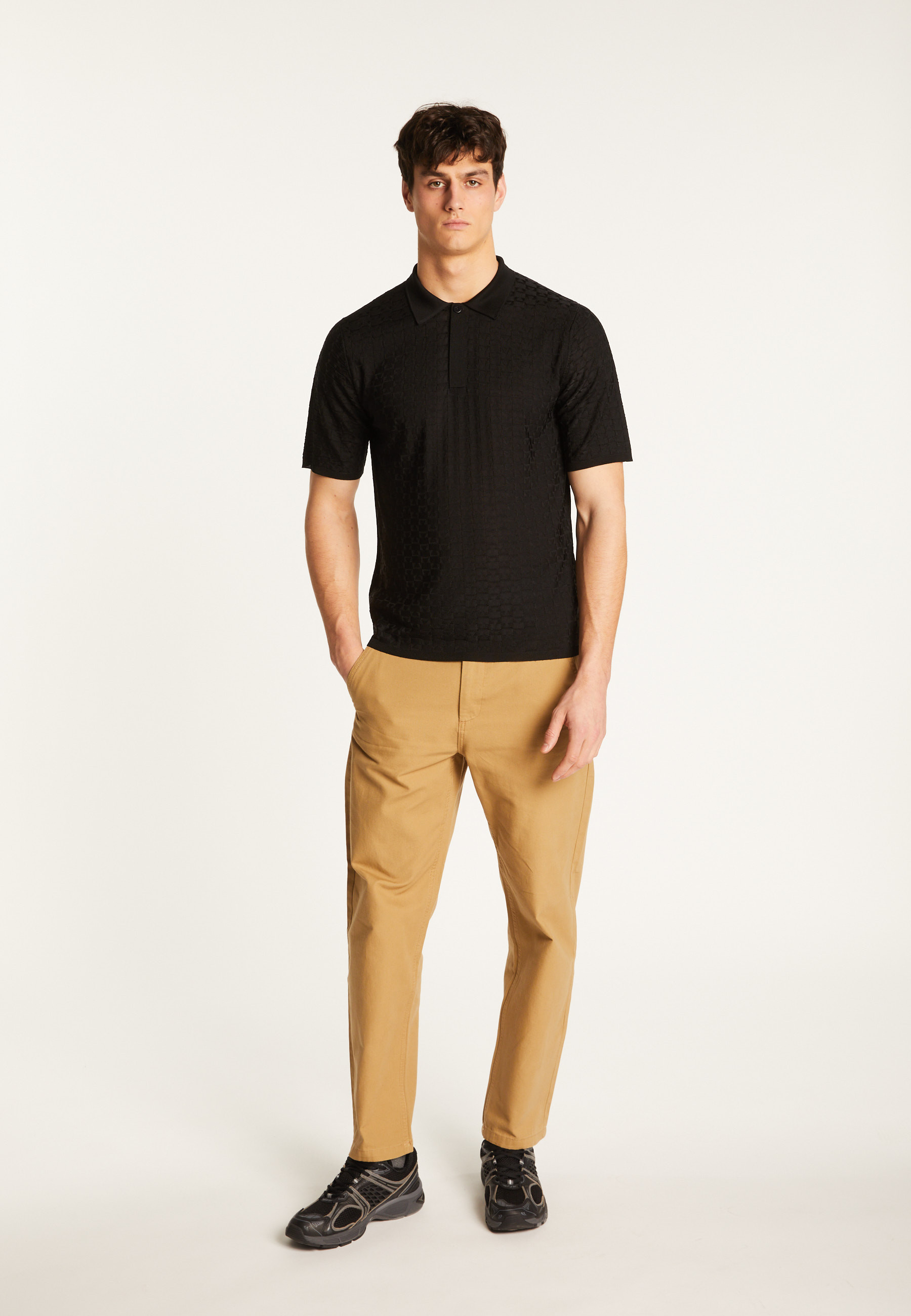 Polo in Fil Lumière - Matt