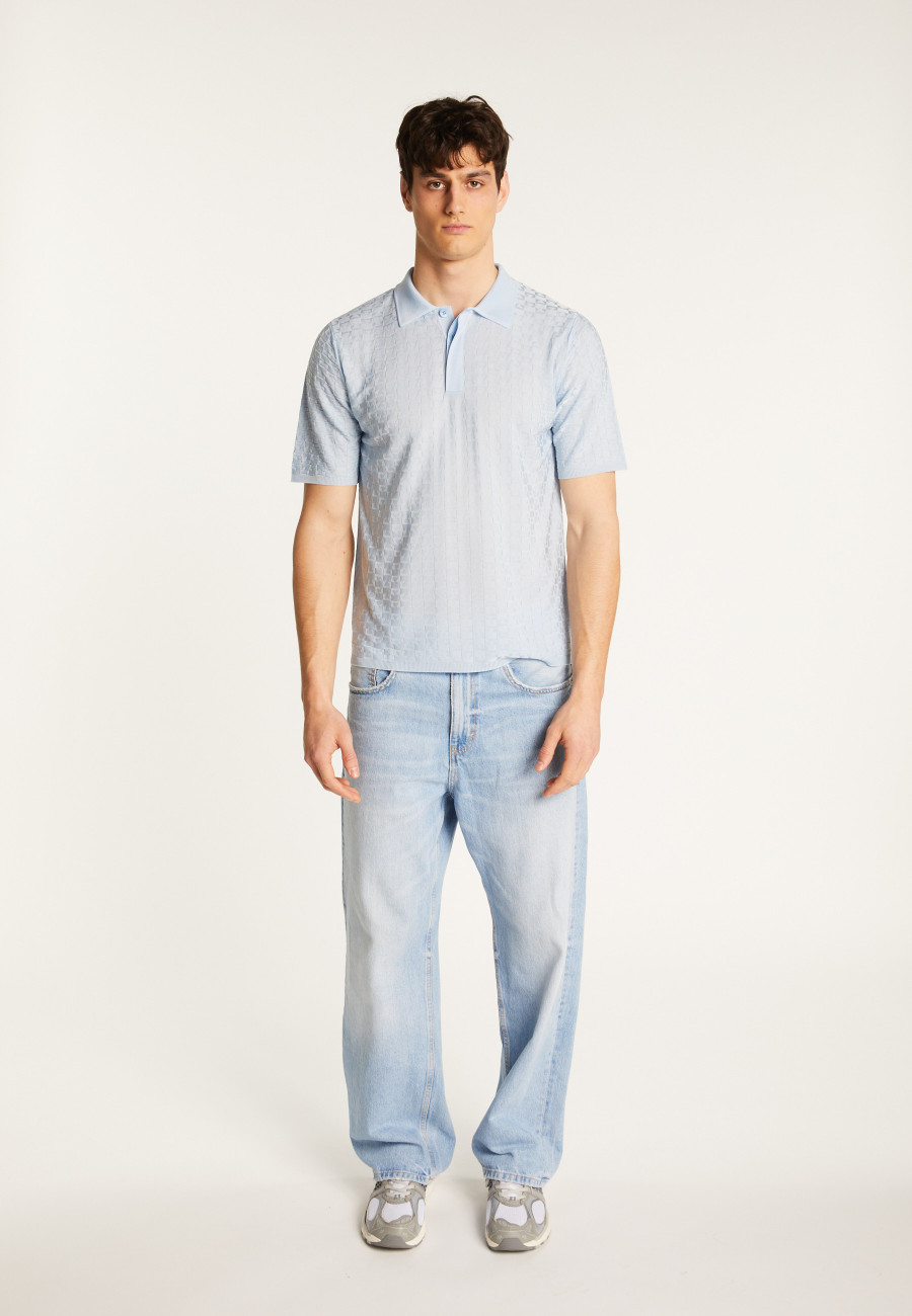 Camisa polo de fio leve - Matt