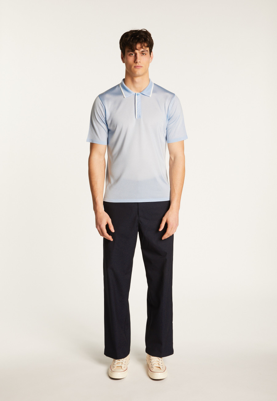 Camisa polo de fio leve - Malcom