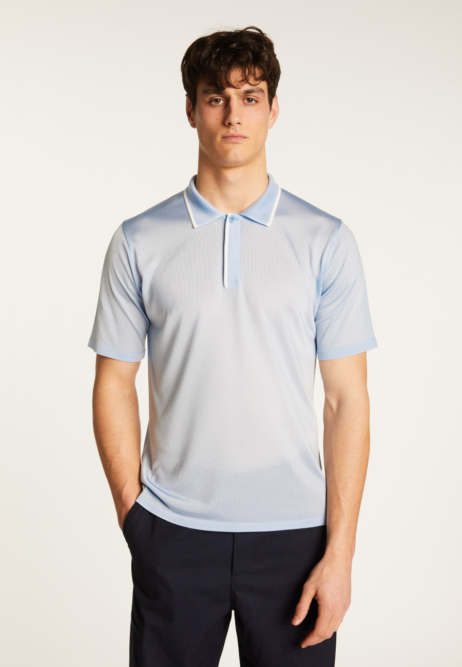 Camisa polo de fio leve - Malcom