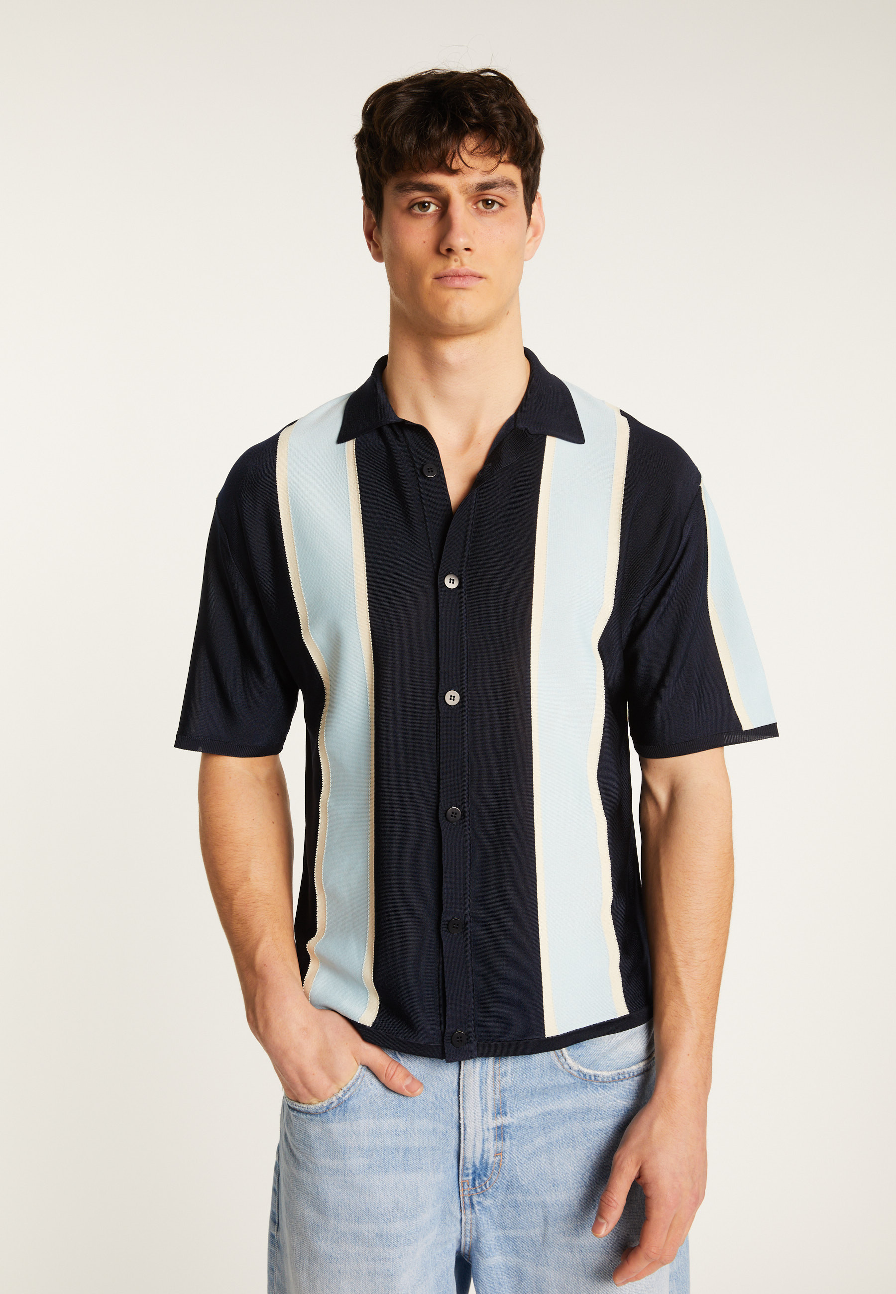 Shirt in Fil Lumière® - Massimo