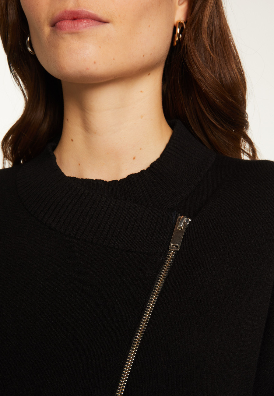 Suéter Wool Blend com zíper - Freya