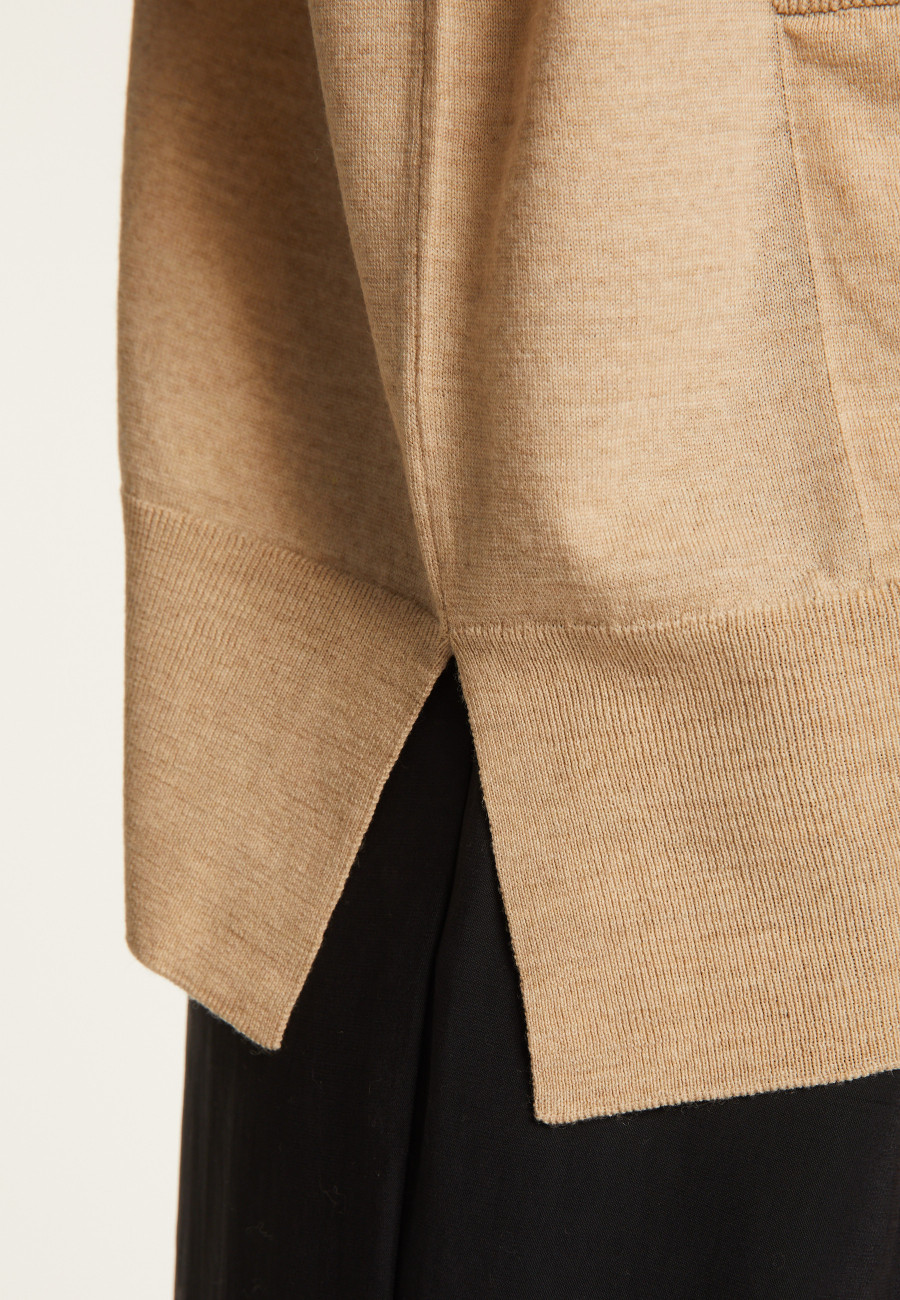 Cardigan de lã merino - Ariella