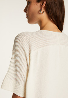 Cotton V-neck T-shirt - Devy