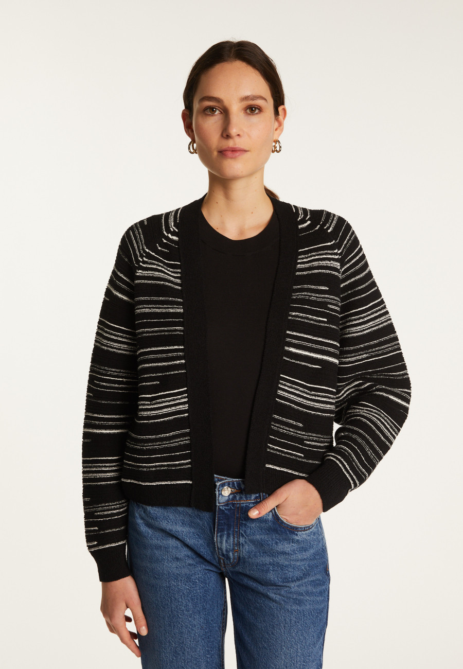 Colete raiado em algodão - Darcy