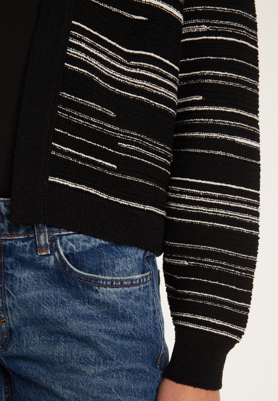 Colete raiado em algodão - Darcy