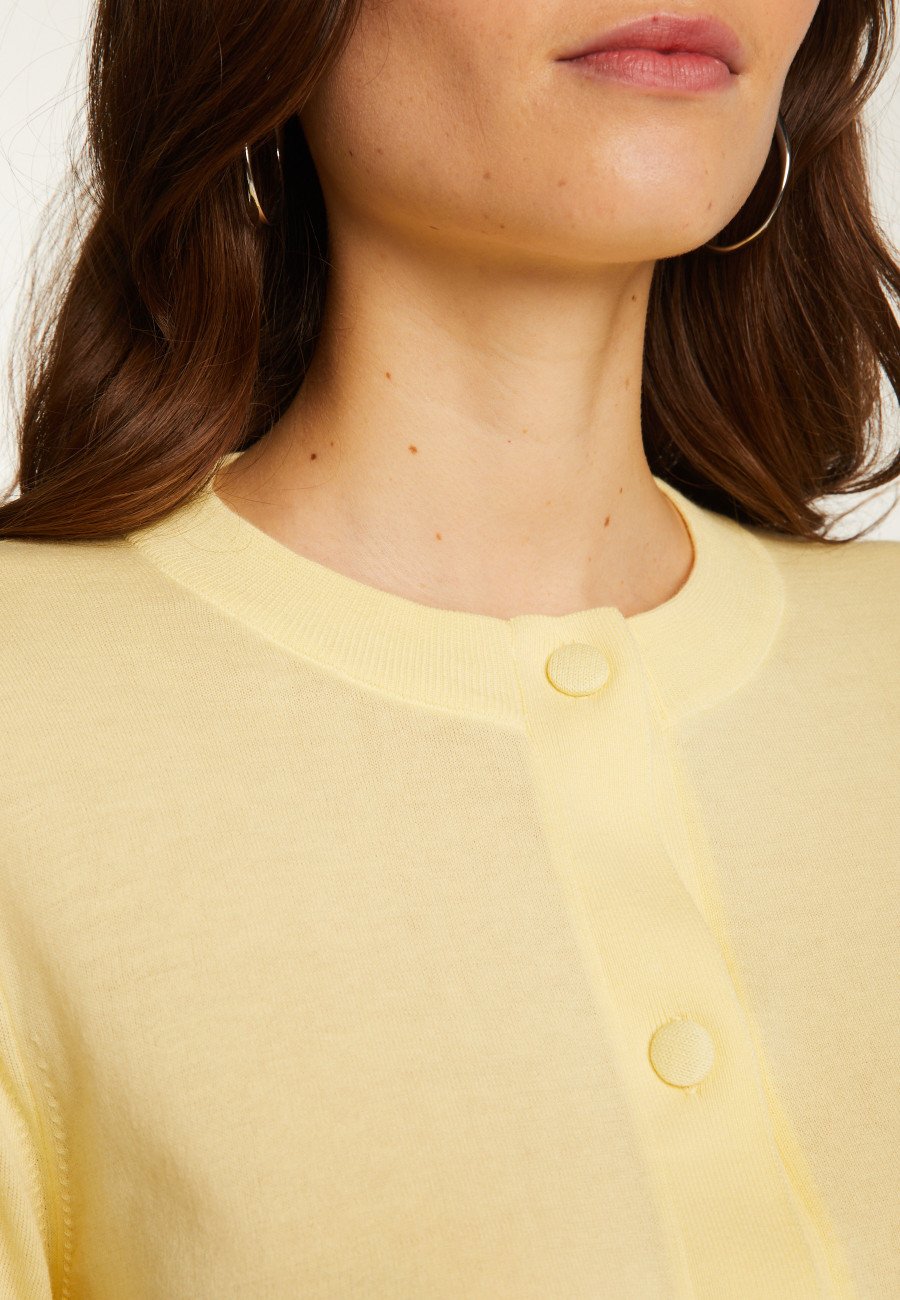 Cardigan de algodão - Dana