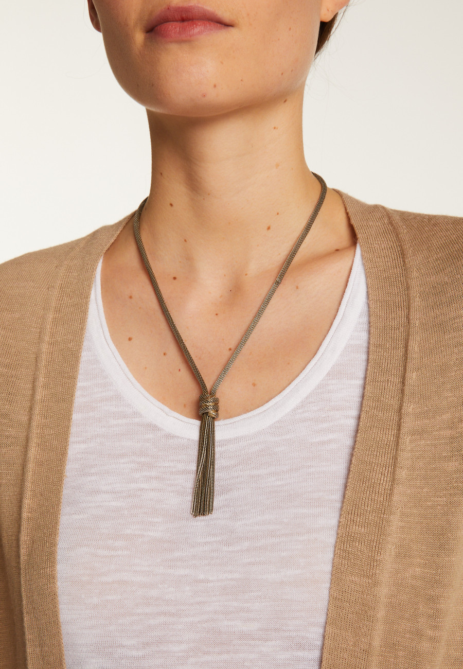 Colete de linho Slub - Naelle