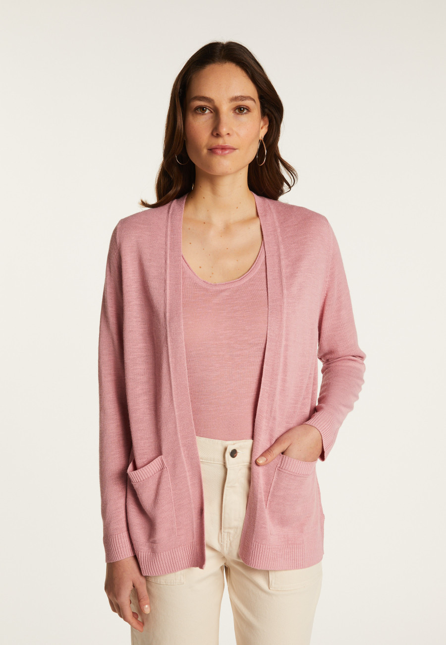 Colete de linho Slub - Naelle