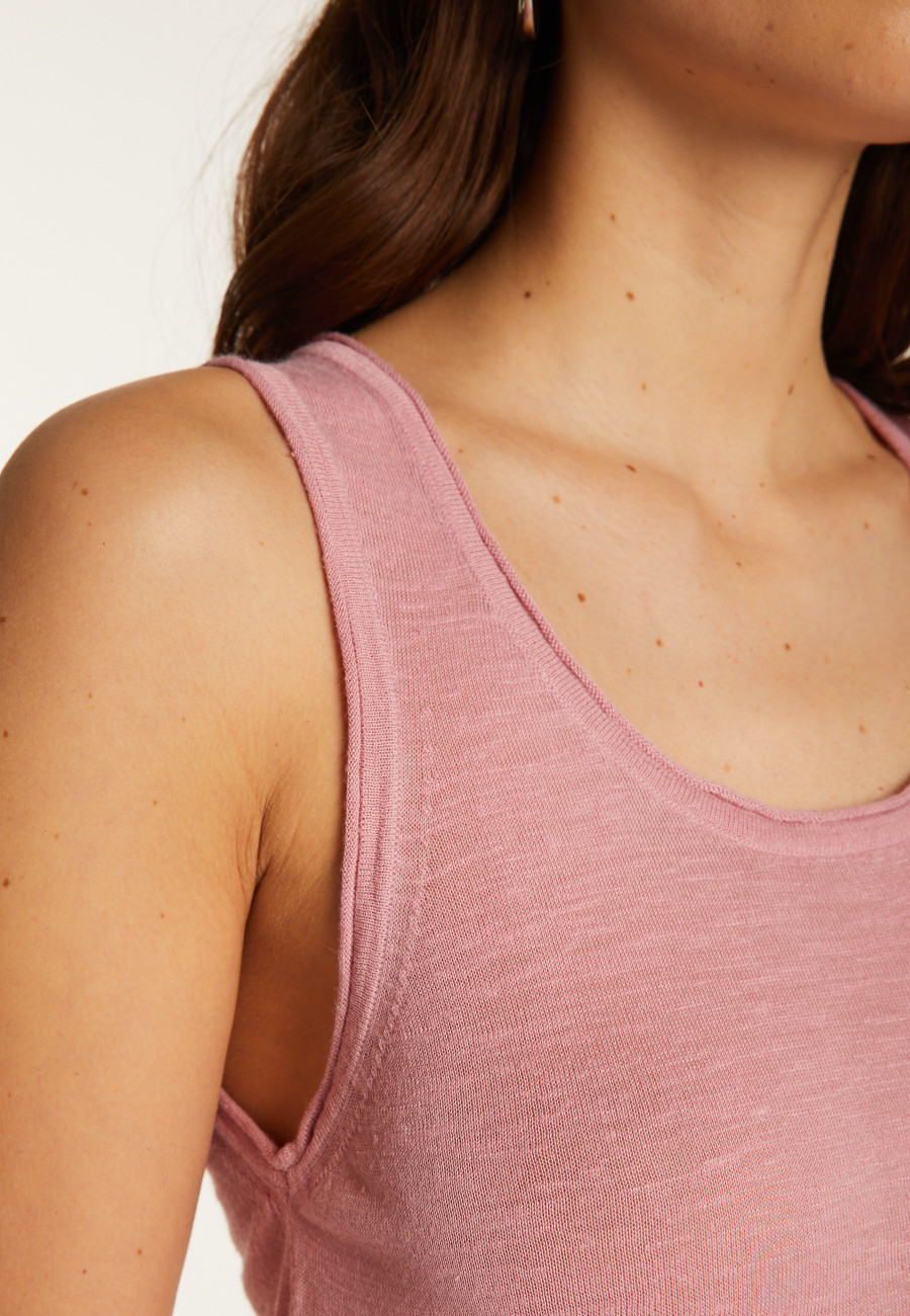 Regata de linho Slub - Maitena