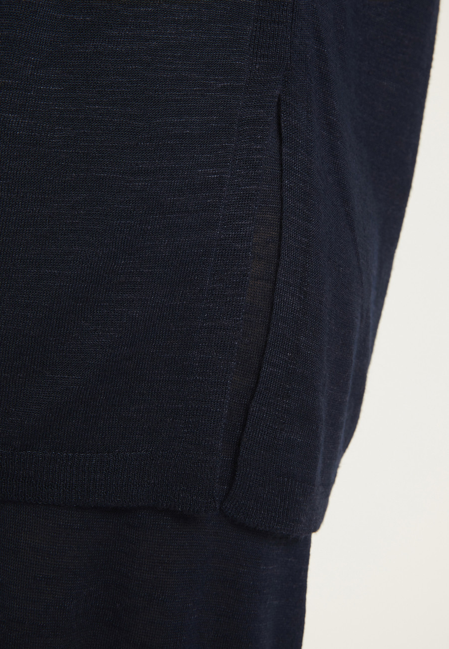 Colete de manga curta em linho - Dara