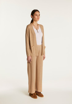 Flamed linen vest - Naelle