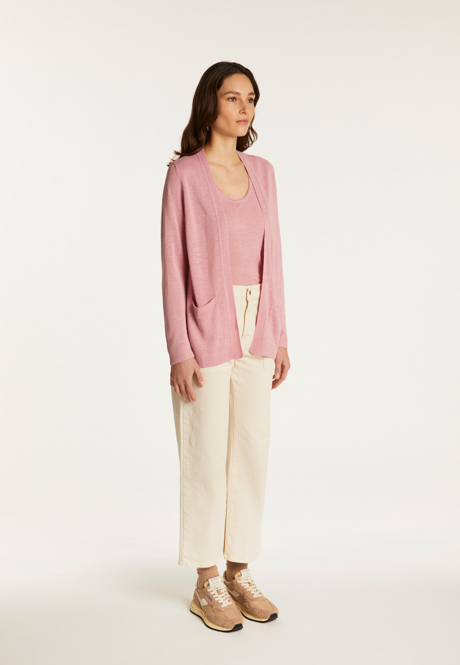 Colete de linho Slub - Naelle