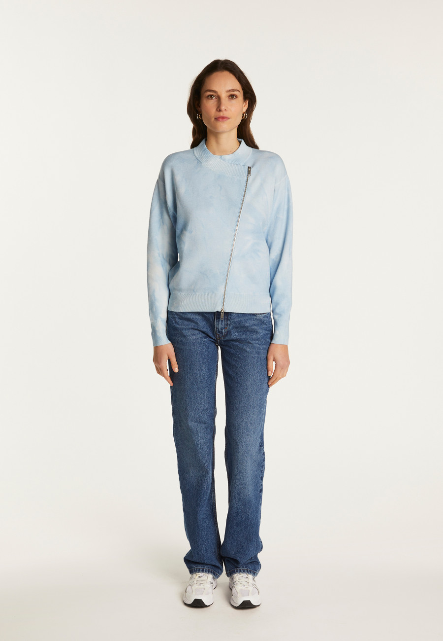 Suéter Wool Blend com zíper - Freya