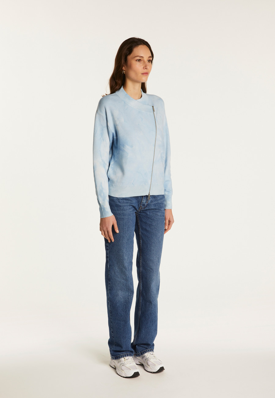 Suéter Wool Blend com zíper - Freya