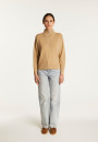 Wool Blend Trucker Sweater - Felicity