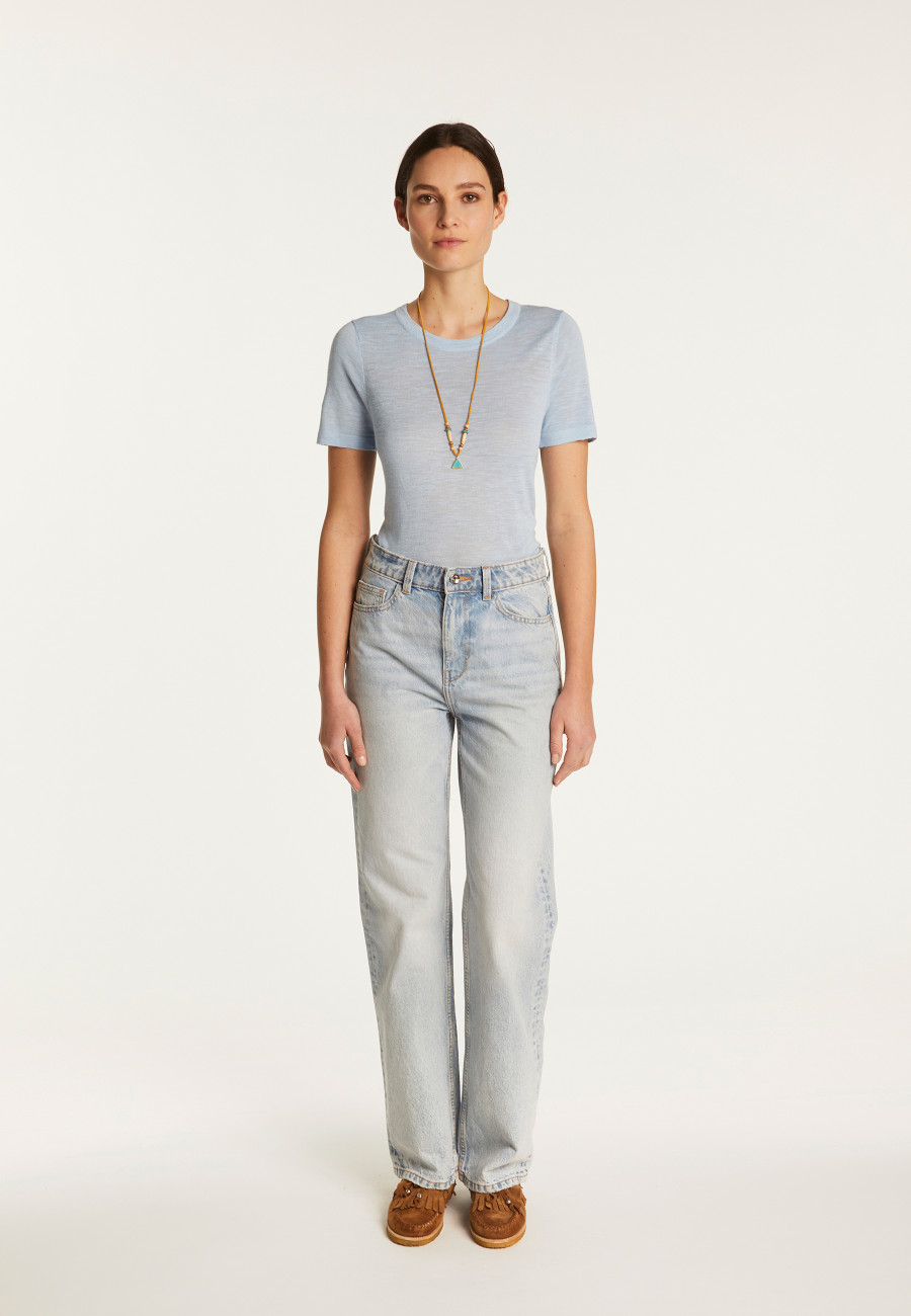 Camiseta de linho Slub - Lucie