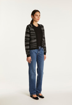 Striped cotton vest - Darcy