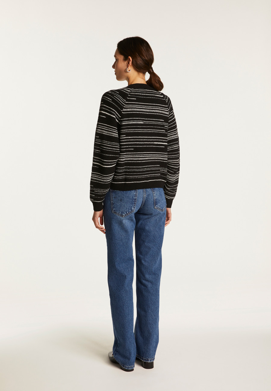 Colete raiado em algodão - Darcy