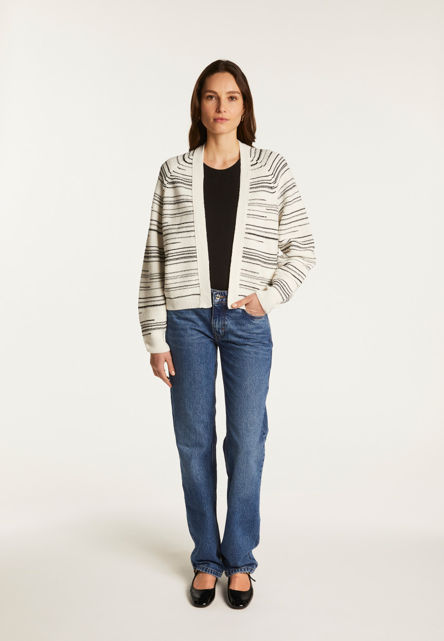 Colete raiado em algodão - Darcy