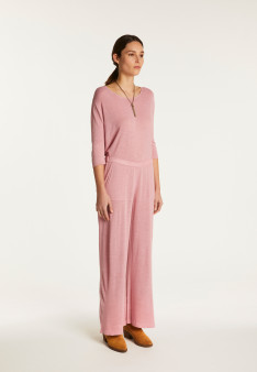 Flamed linen pants - Debora