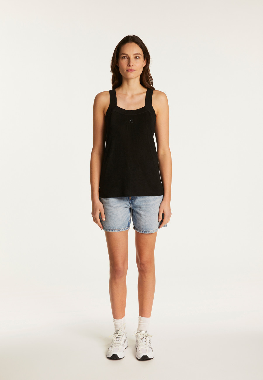 Tank top in Fil Lumière® - Doris