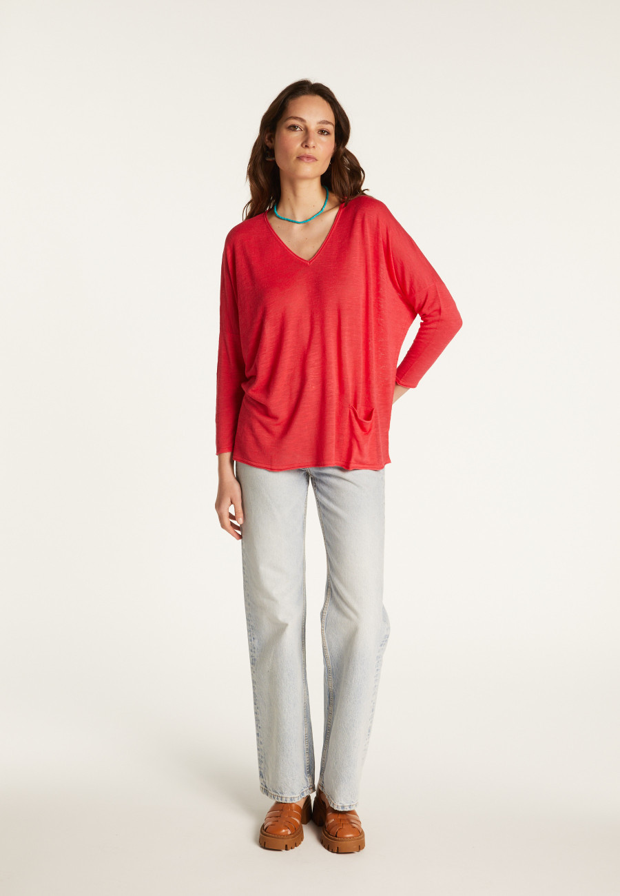 Flamed linen T-shirt - Balou