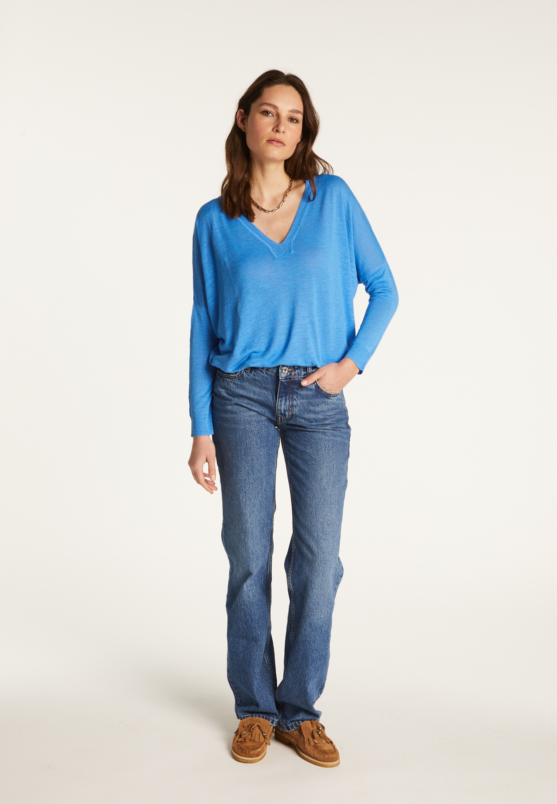 Pull en lin flammé - Beja