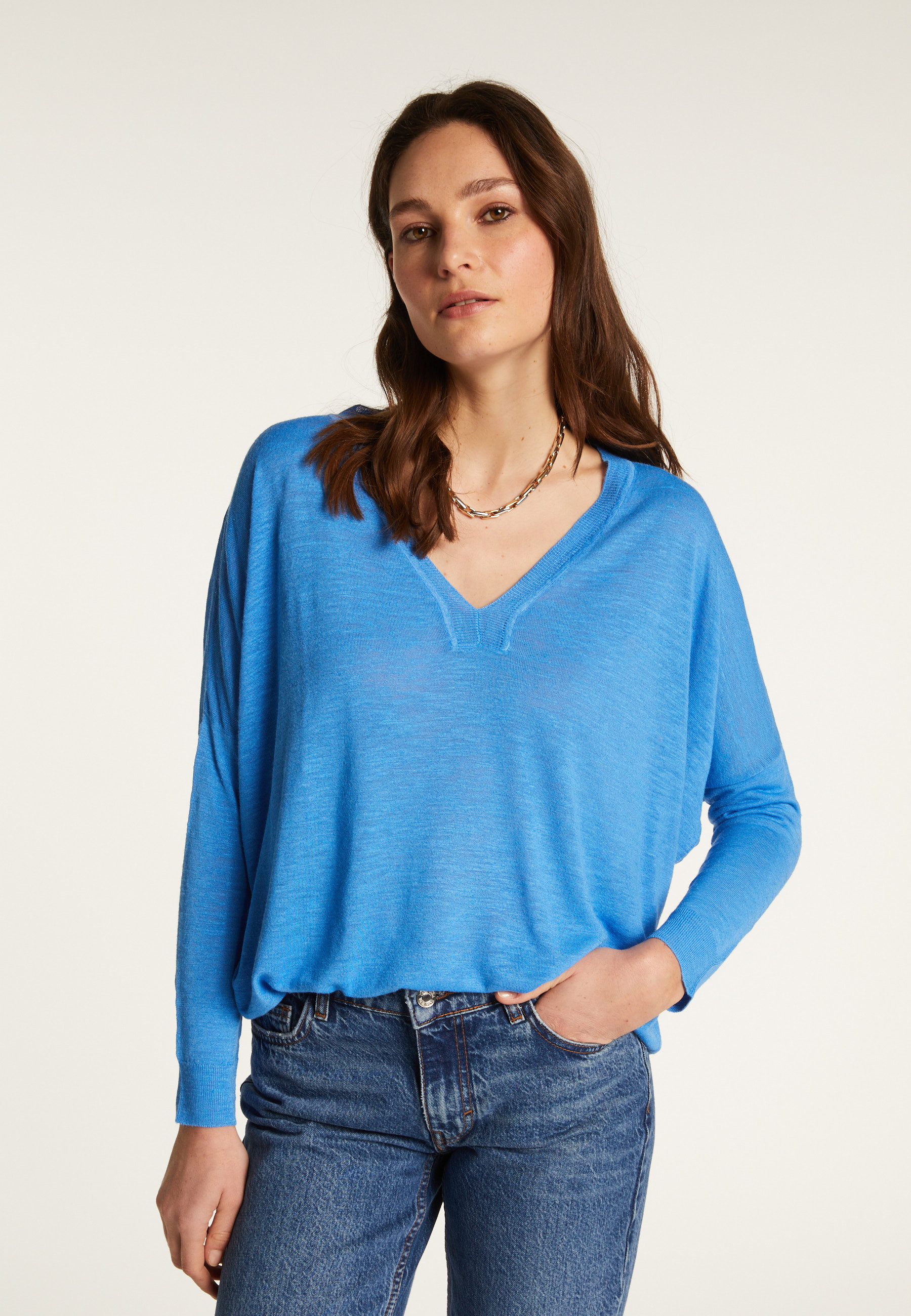 Pull en lin flammé - Beja