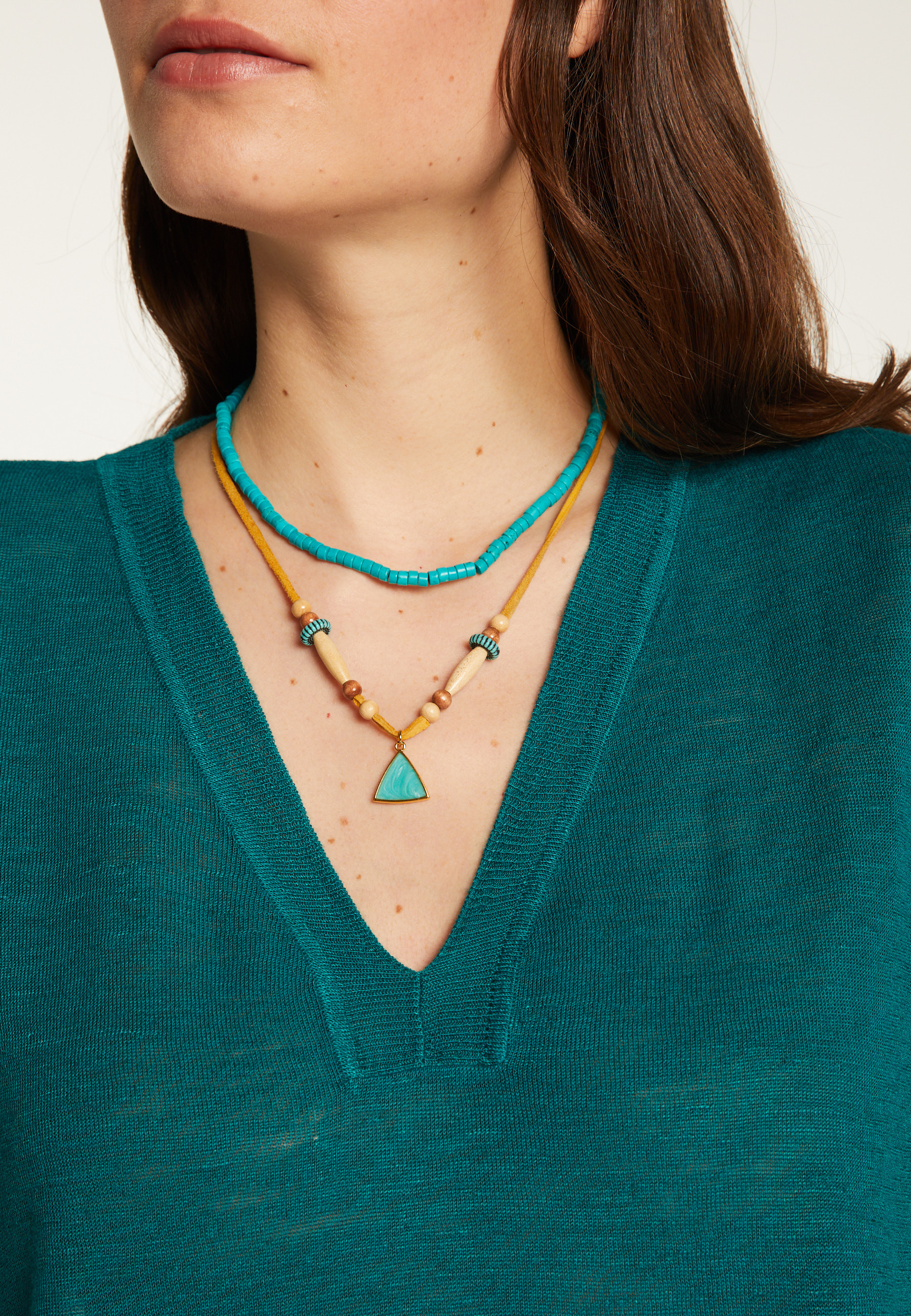 Pull en lin flammé - Beja