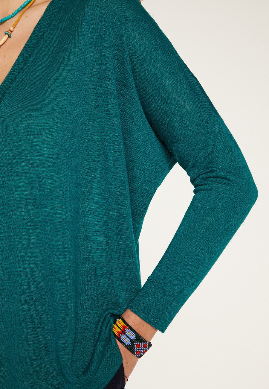 Slub linen sweater - Beja