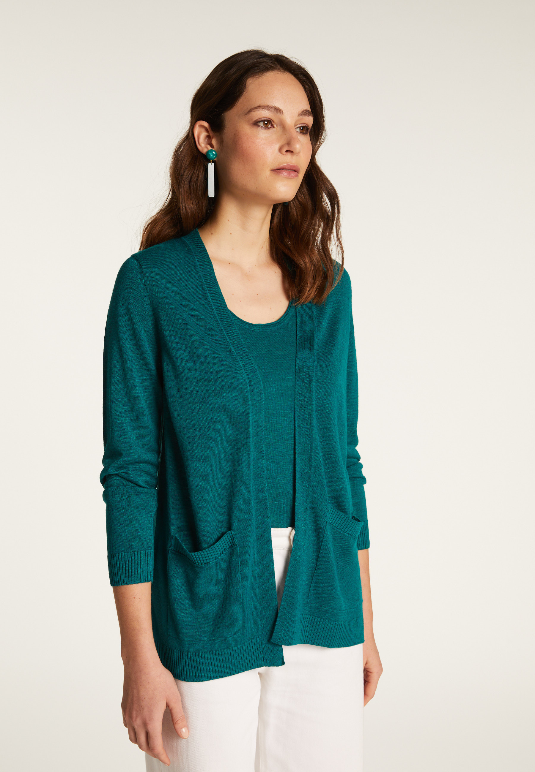 Gilet en lin flammé - Naelle