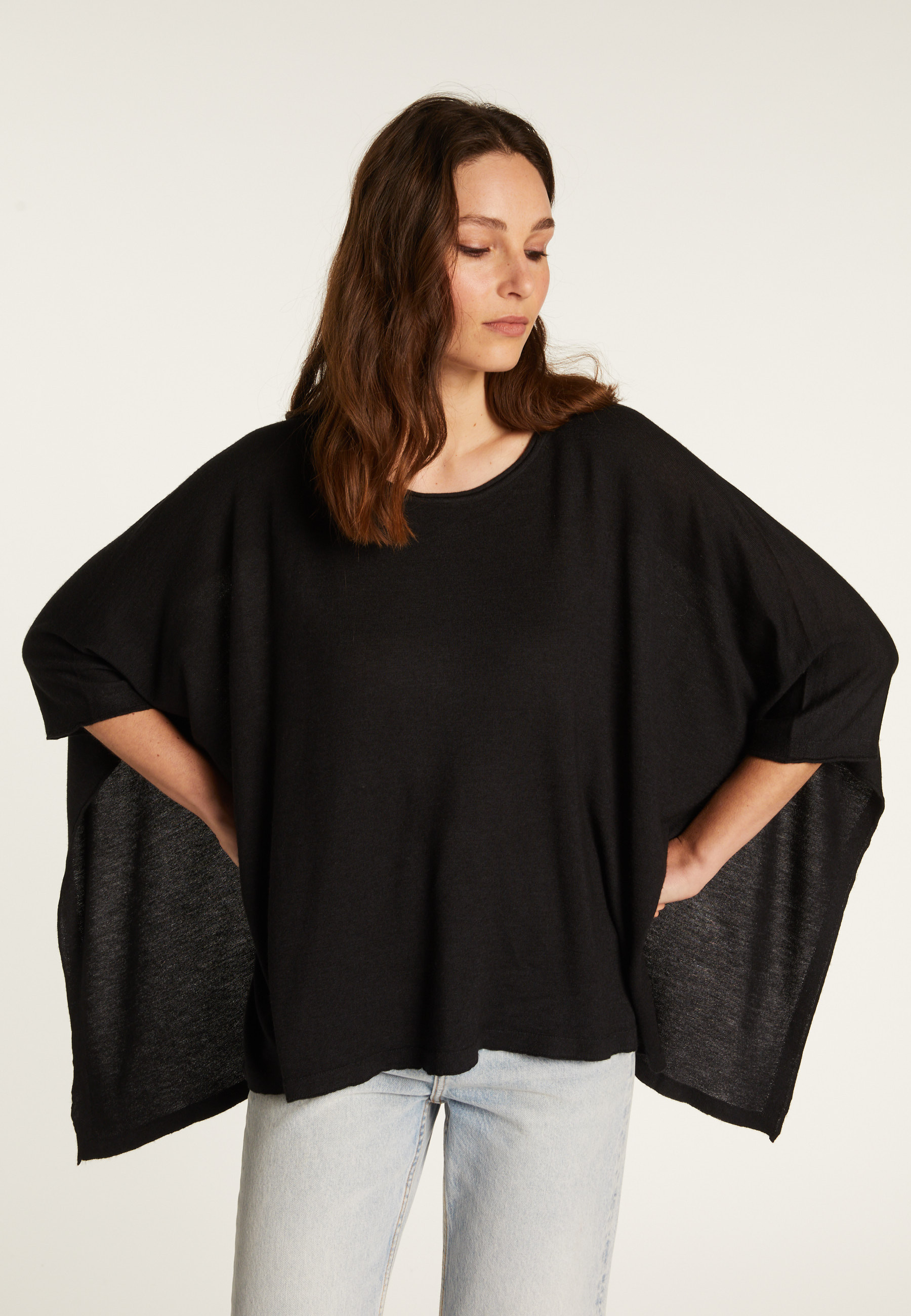 Châle en cachemire et soie - Demi