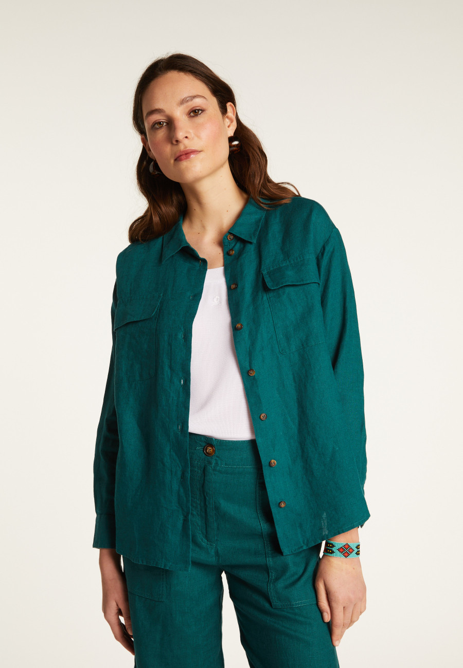 Camisa de linho - Tonya