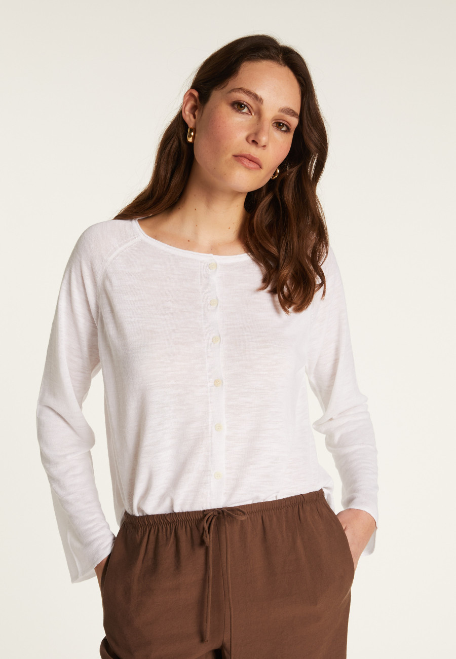 Colete de linho flamejado - Dory