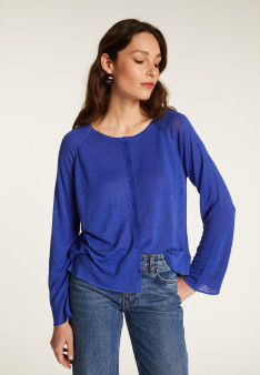 Gilet en lin flammé - Dory