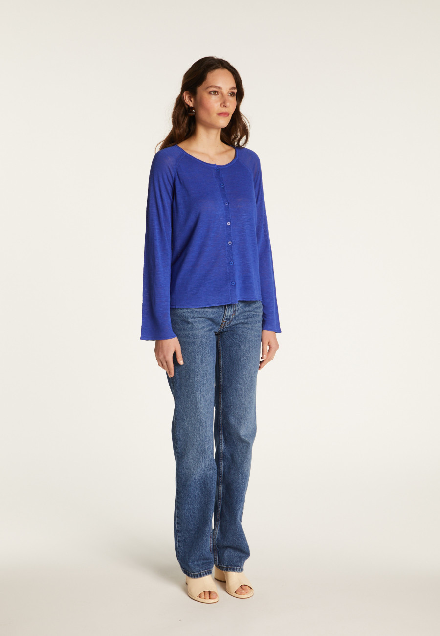 Colete de linho flamejado - Dory