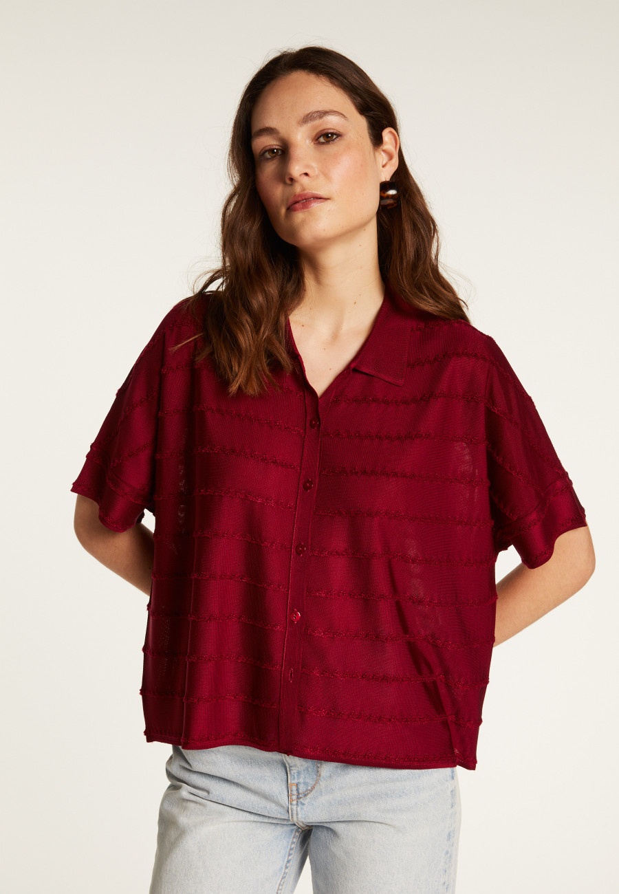 Camisa en fil lumière - Donatella