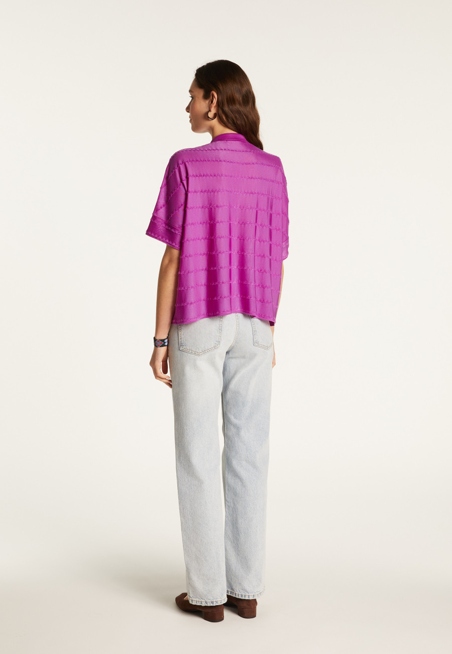 Camisa en fil lumière - Donatella