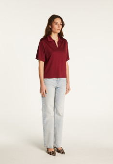 Polo in light thread - Dorita