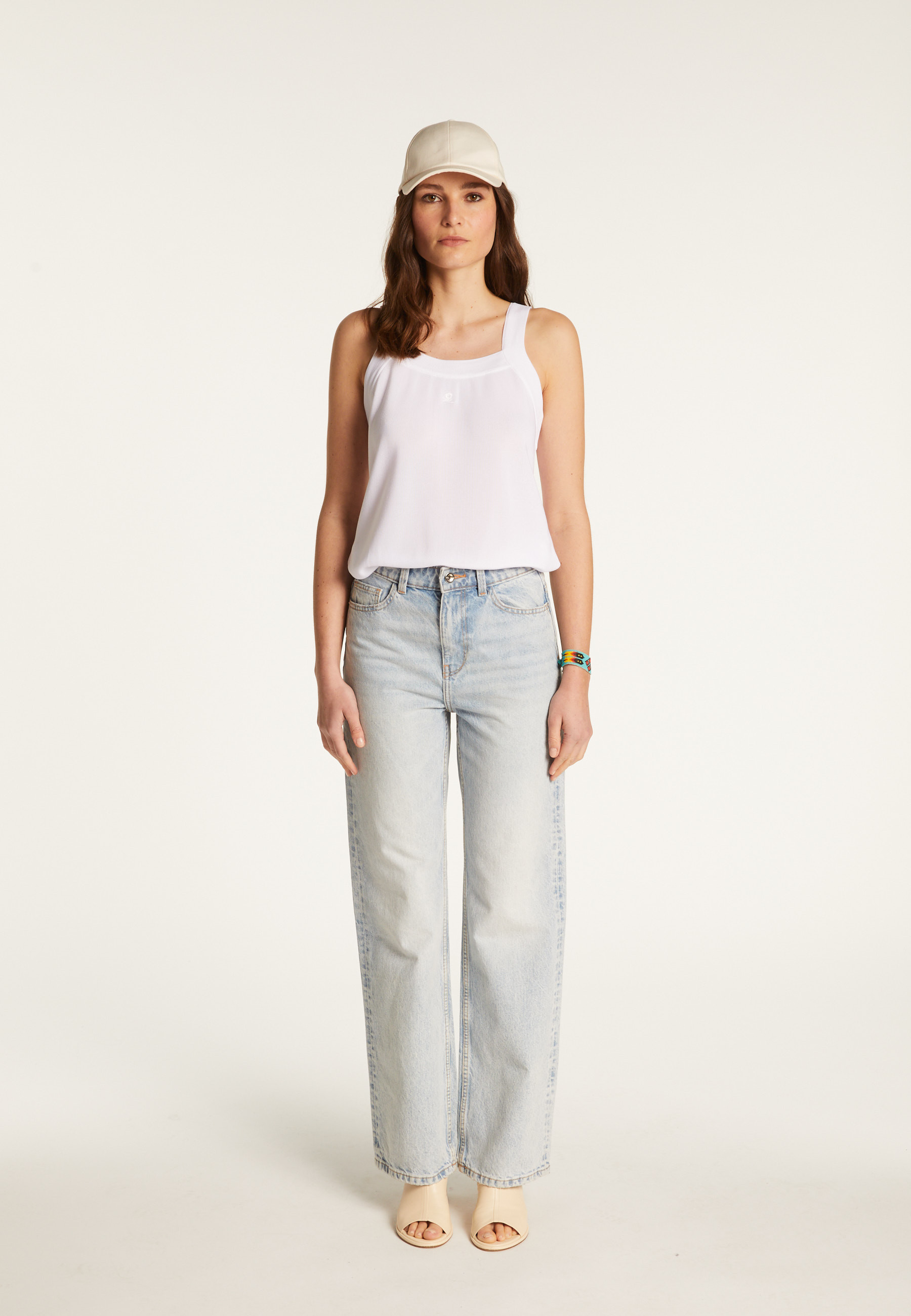 Tank top in Fil Lumière® - Doris