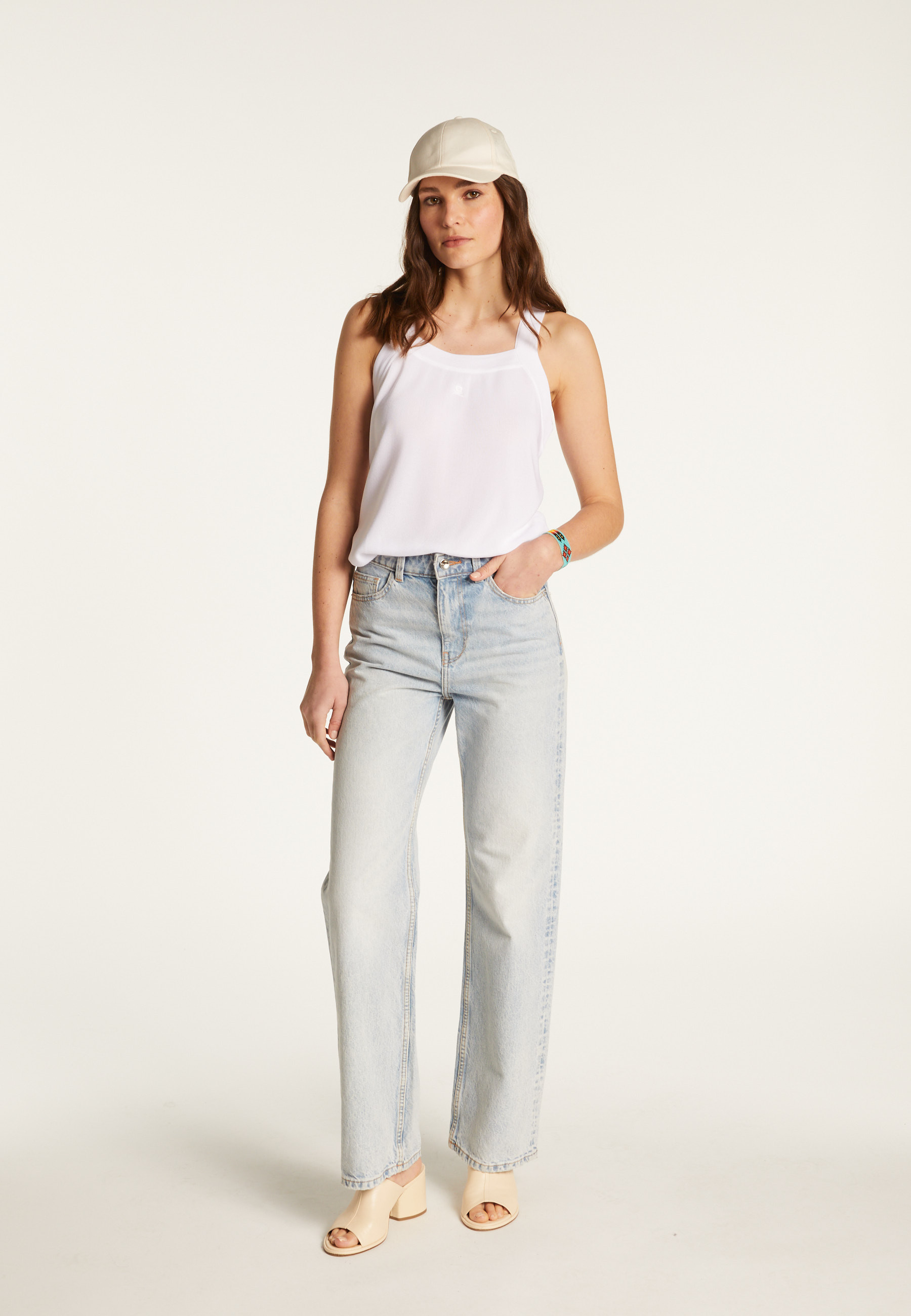 Tank top in Fil Lumière® - Doris